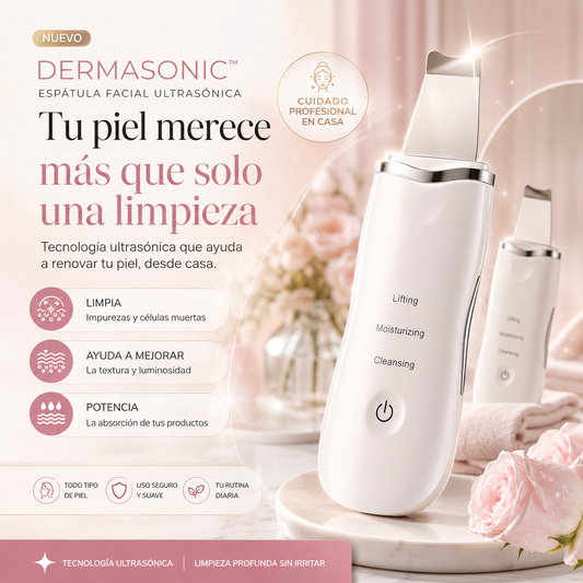 DERMASONIC™ Limpiador De Poros Ultrasonico