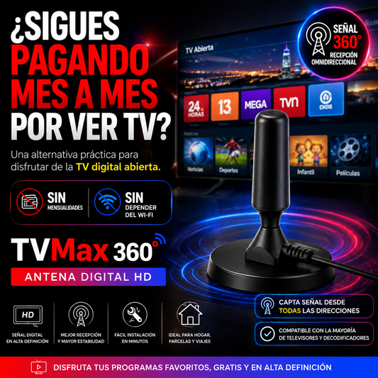 TVMax 360° — Antena Digital HD