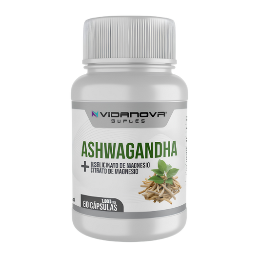 Ashwagandha + Magnesio – Recupera el Equilibrio y Siéntete Mejor