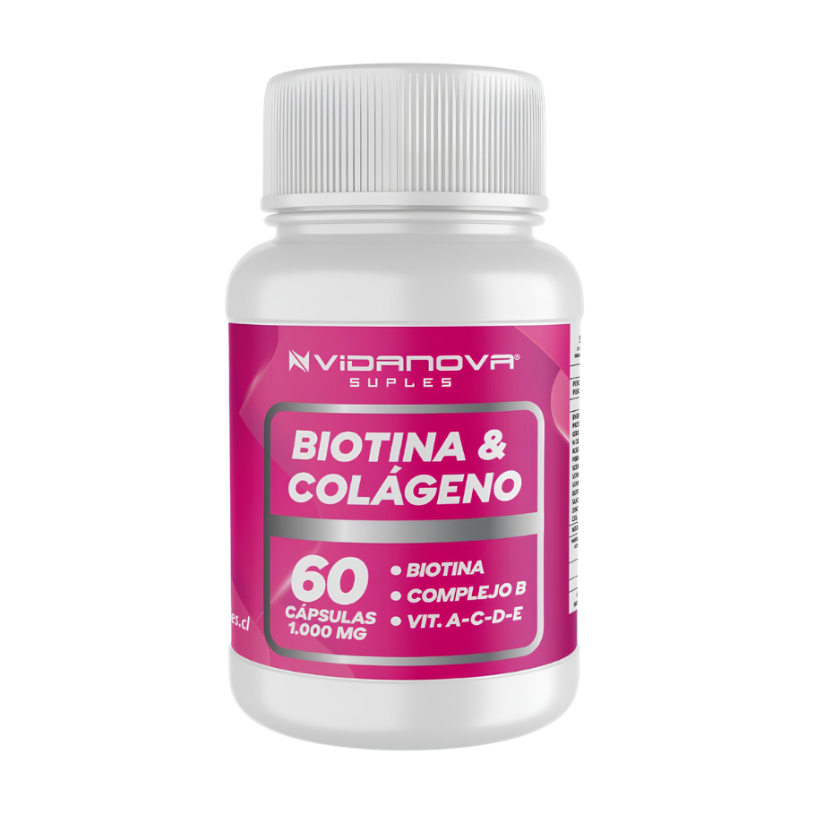 Biotina + Colágeno – Belleza que Comienza Desde el Interior