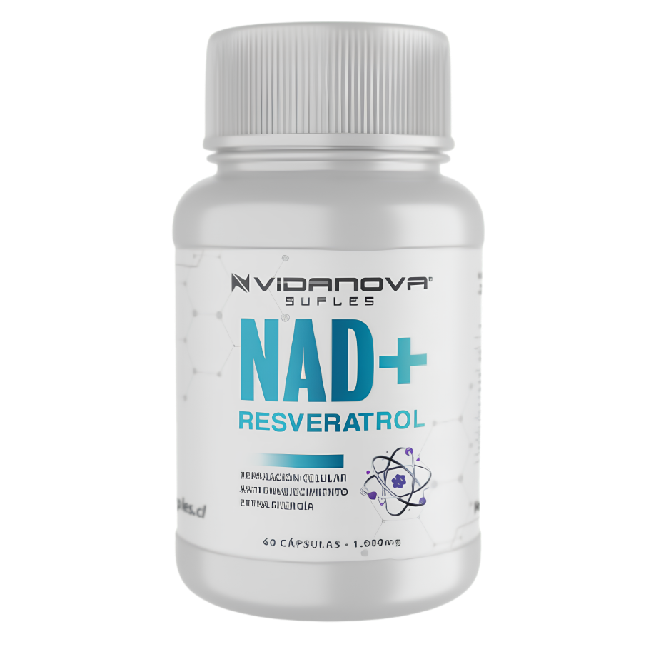 NAD Resveratrol – Energía, Vitalidad y Bienestar Desde el Interior