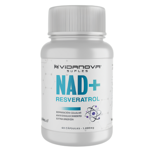 NAD Resveratrol – Energía, Vitalidad y Bienestar Desde el Interior